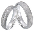 Popular Custom Engraved Stainless Steel Anniversary Rings